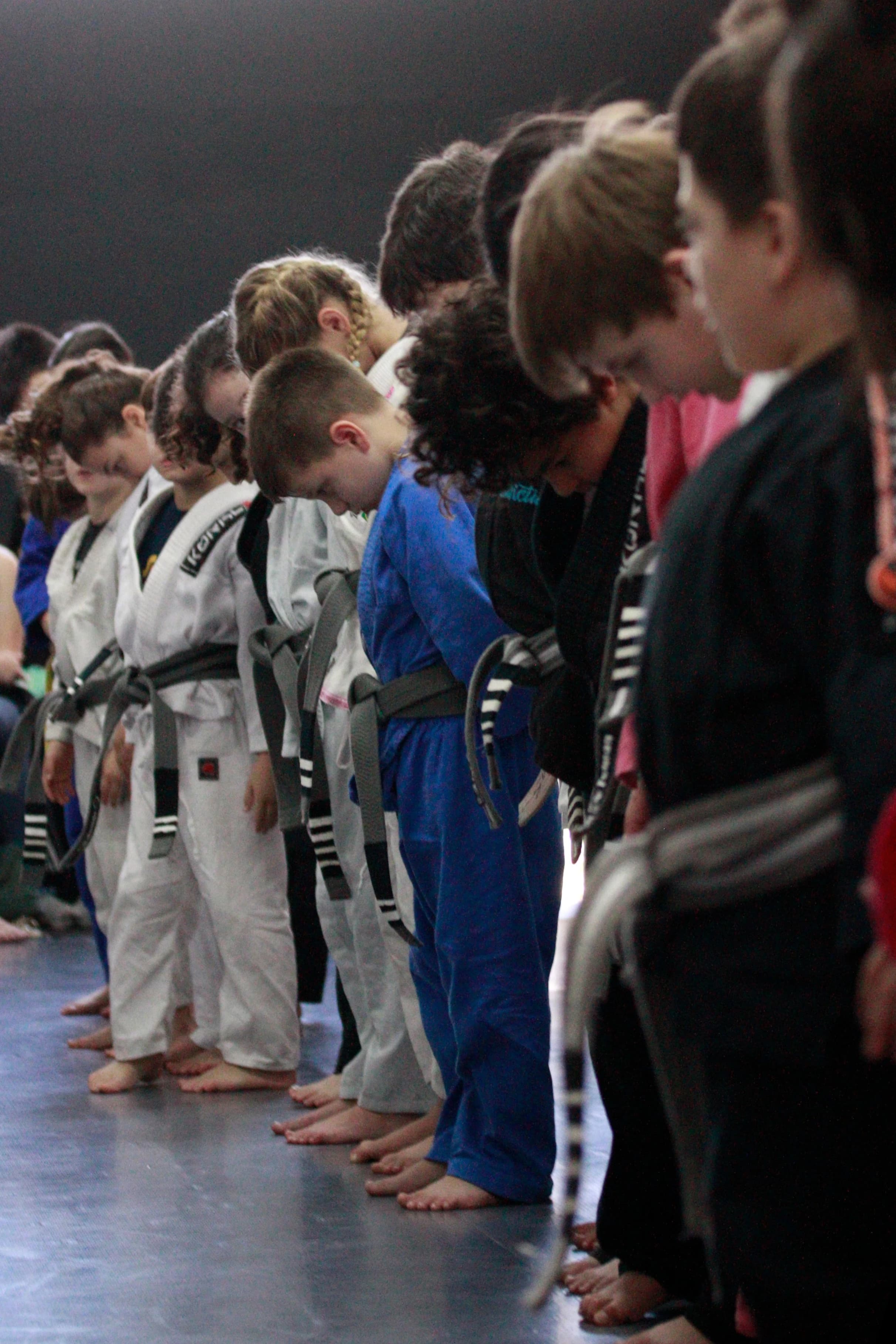 Treino de Kids na Base Jiu-Jitsu